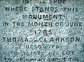 Inscription on Monument