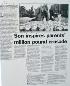 Son inspires parents' million pound crusade