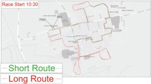 Sawston Fun Run Route